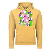 Vintage Mustard ghost halloween patch Vintage Hoodie - BundleAndBundleShop
