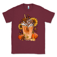Burgundy pumpkin spice ice latte Classic Tee - Jasminsmagicworld