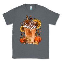 Charcoal Heather pumpkin spice ice latte Classic Tee - Jasminsmagicworld
