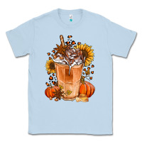 Dusty Blue pumpkin spice ice latte Classic Tee - Jasminsmagicworld