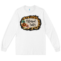 White Blessed Sister Long Sleeve Tee - Jasminsmagicworld