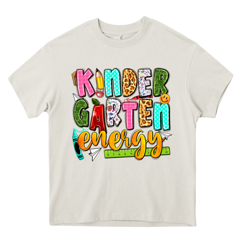 Kindergarten Energy Heavy Core Tee by texasbilliewilder | Teevron