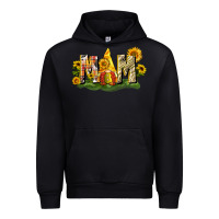 Black Mom gnome sunflower Urban Hoodie - CowGirlArtShop