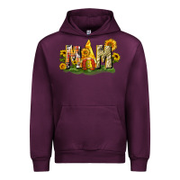 Mauve Wine Mom gnome sunflower Urban Hoodie - CowGirlArtShop