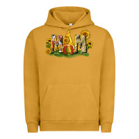 Pigment Peanut Butter Mom gnome sunflower Urban Hoodie - CowGirlArtShop