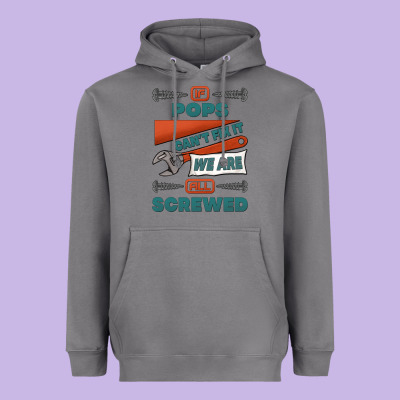 If Pops Can't Fix It We Are All Screwed Heavyweight Hoodie Designed By Jasminsmagicworld