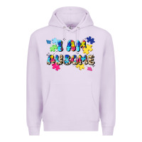 Lilac i am ausome Premium Hoodie - JahusDesignShop