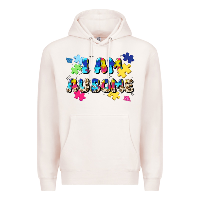 I Am Ausome Premium Hoodie by JahusDesignShop | Teevron