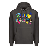 Smoke i am ausome Premium Hoodie - JahusDesignShop