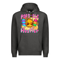 Charcoal Heather popsicle hustler Premium Hoodie - NancyCooperArtShop