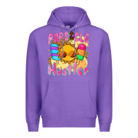 Purple popsicle hustler Premium Hoodie - NancyCooperArtShop