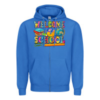 True Royal welcome school Zipper Hoodie - NancyCooperArtShop