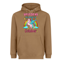 Toasted Coconut unicorns are born in october Heavyweight Hoodie - Jasminsmagicworld