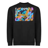Easter Butterfly With Glitter And Cowhide  Background Heavyweight Sweatshirt | Teevron