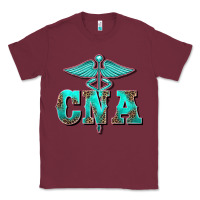 Burgundy western nurse certified nurse assistant medilcal symbol Classic Tee - BarkalooDesign