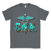 Charcoal Heather western nurse certified nurse assistant medilcal symbol Classic Tee - BarkalooDesign