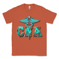 Copper western nurse certified nurse assistant medilcal symbol Classic Tee - BarkalooDesign