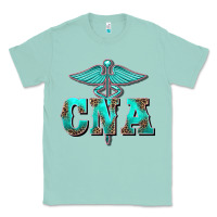 Seafoam western nurse certified nurse assistant medilcal symbol Classic Tee - BarkalooDesign