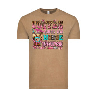 Vintage Coffee coffee gives me nurse power Vintage Tee - AdoDesignShop