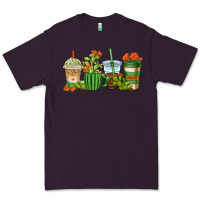 Plum cactus coffee cups Premium Tee - AdoDesignShop