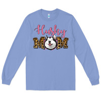 Colony Blue Husky Mom Long Sleeve Tee - Jasminsmagicworld