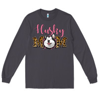 Smoke Husky Mom Long Sleeve Tee - Jasminsmagicworld