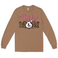 Toasted Coconut Husky Mom Long Sleeve Tee - Jasminsmagicworld