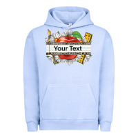 Pigment Grape Ice floral teacher custom name Urban Hoodie - CowGirlArtShop