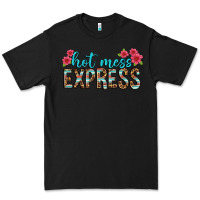 Black hot mess express Premium Tee - texasbilliewilder