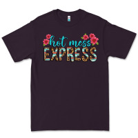 Plum hot mess express Premium Tee - texasbilliewilder