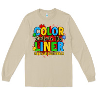 Mushroom color outside the liner autism awareness Long Sleeve Tee - JahusDesignShop