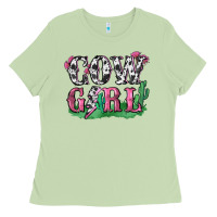 Matcha cowgirl lightning bolt Ladies Tee - Zillion Design Studio