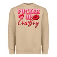 Mushroom pucker up cowboy Heavyweight Sweatshirt - AdoDesignShop