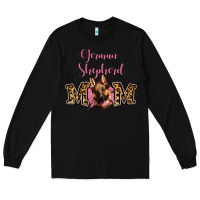 Black German Shepherd Mom Long Sleeve Tee - Jasminsmagicworld
