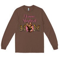 Chestnut German Shepherd Mom Long Sleeve Tee - Jasminsmagicworld