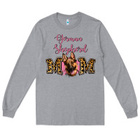 Heather Grey German Shepherd Mom Long Sleeve Tee - Jasminsmagicworld