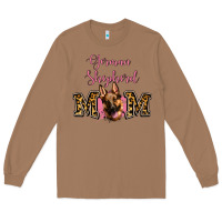 Toasted Coconut German Shepherd Mom Long Sleeve Tee - Jasminsmagicworld