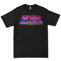 Black hot mess never stress Premium Tee - texasbilliewilder