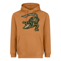 Meerkat alligator Heavyweight Hoodie - BarkalooDesign