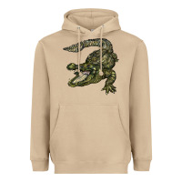 Mushroom alligator Heavyweight Hoodie - BarkalooDesign