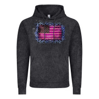 Vintage Black Old Leopard American Flag Vintage Hoodie - Bettercallsaul