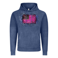 Vintage Denim Old Leopard American Flag Vintage Hoodie - Bettercallsaul