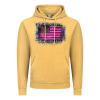 Vintage Mustard Old Leopard American Flag Vintage Hoodie - Bettercallsaul