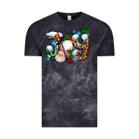 Cloud Black joy with golf and santas Vintage Tee - AdoDesignShop