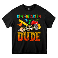 Black kindergarten dude Heavy Core Tee - texasbilliewilder