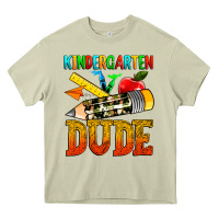Mossy kindergarten dude Heavy Core Tee - texasbilliewilder