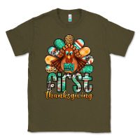 Army Green my first thanksgiving turkey Classic Tee - Jasminsmagicworld