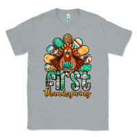 Heather Grey my first thanksgiving turkey Classic Tee - Jasminsmagicworld