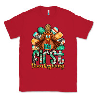 Red my first thanksgiving turkey Classic Tee - Jasminsmagicworld