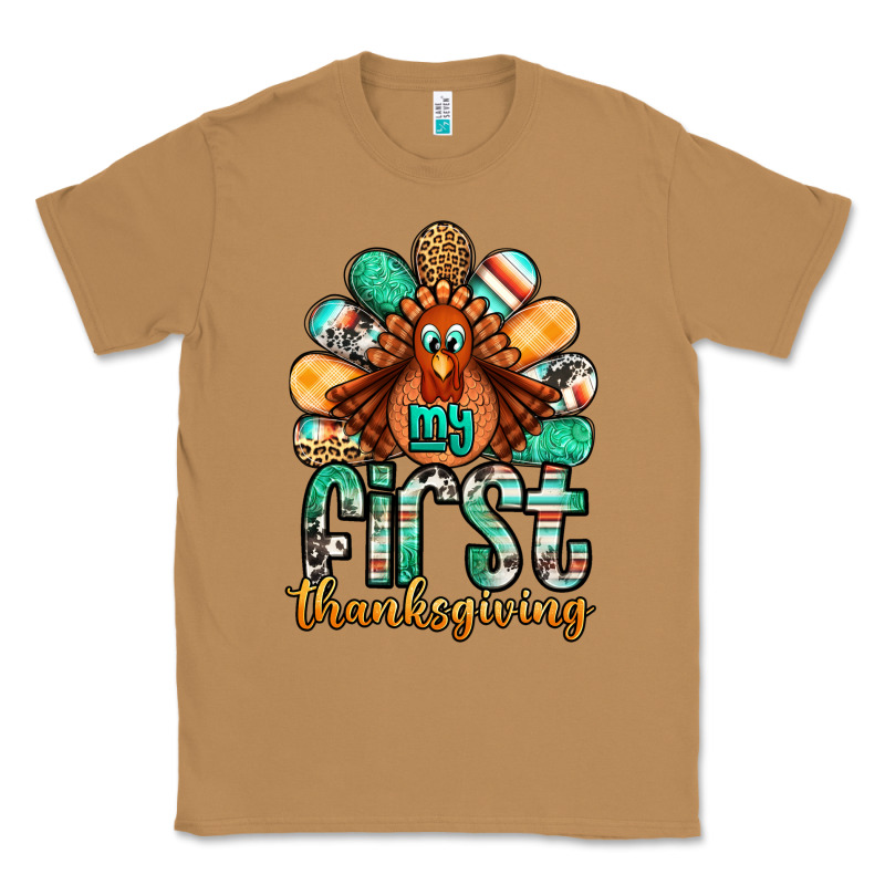 My First Thanksgiving Turkey Classic Tee by Jasminsmagicworld | Teevron